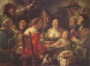 The King Drinks Celebration of the Feast of the Epiphany (mk05), Jacob Jordaens
